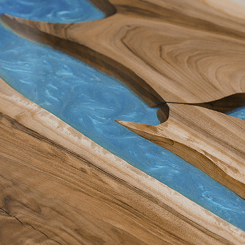 Azure with metallic effect 3D