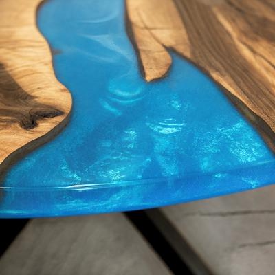 Azure Blue with Metallic Effect