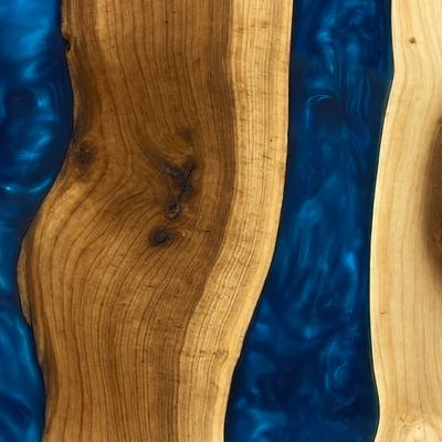 Ocean Blue with Metallic Effect