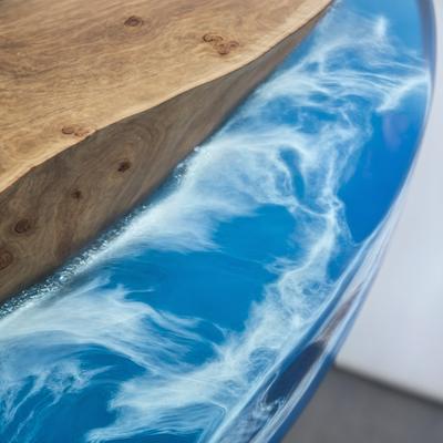 Sea Blue with Wave Effect